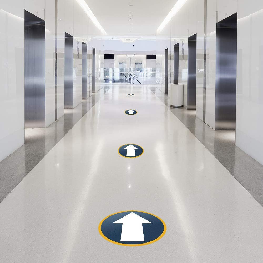 Amazon Arrow Floor Stickers Dirección Floor Stickers Vinil Logotipo de flecha comercial desmontable