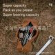 Cross-border Camping Accessories Storage Bag Tent Wind Rope Nail Tool Storage Bag Camping Handheld Nail Bag Cylinder Bag