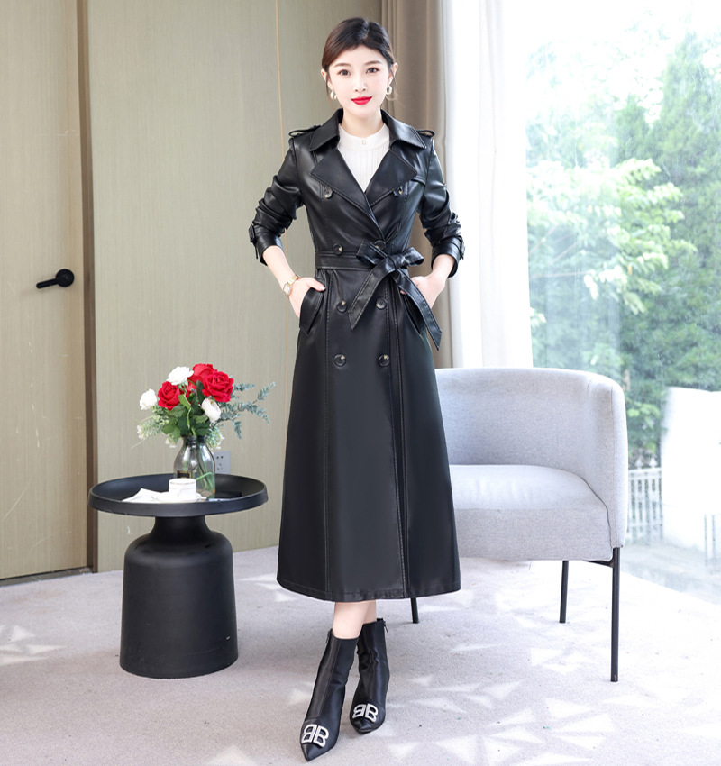 D3617 2260K ÁO DA NỮ HEFTDTH BIG SIZE NGOẠI CỠ DÀI QUÁ GỐI MÙA XUÂN THU ĐÔNG TRUNG NIÊN THỜI TRANG NỮ G05 SẢN PHẨM MỚI