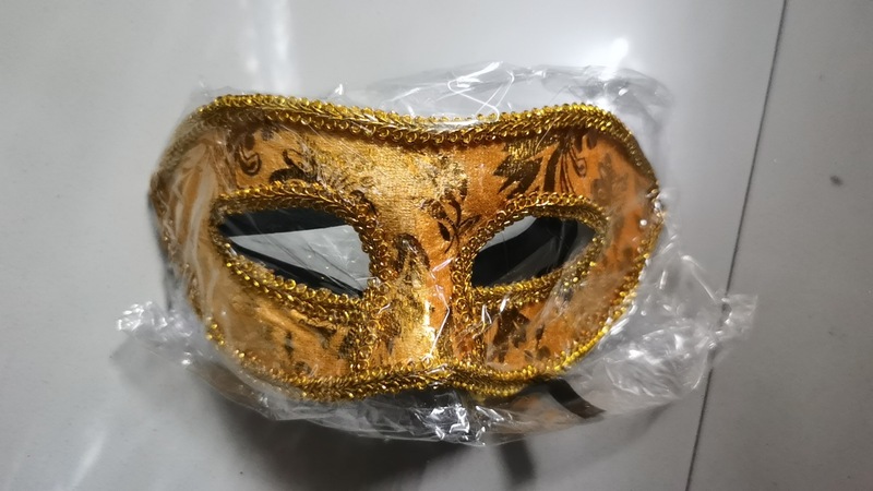 ハロウィーンマスク化粧舞踏会パーティー男性マスクベルベット半顔マスク-布平頭レースマスク|undefined