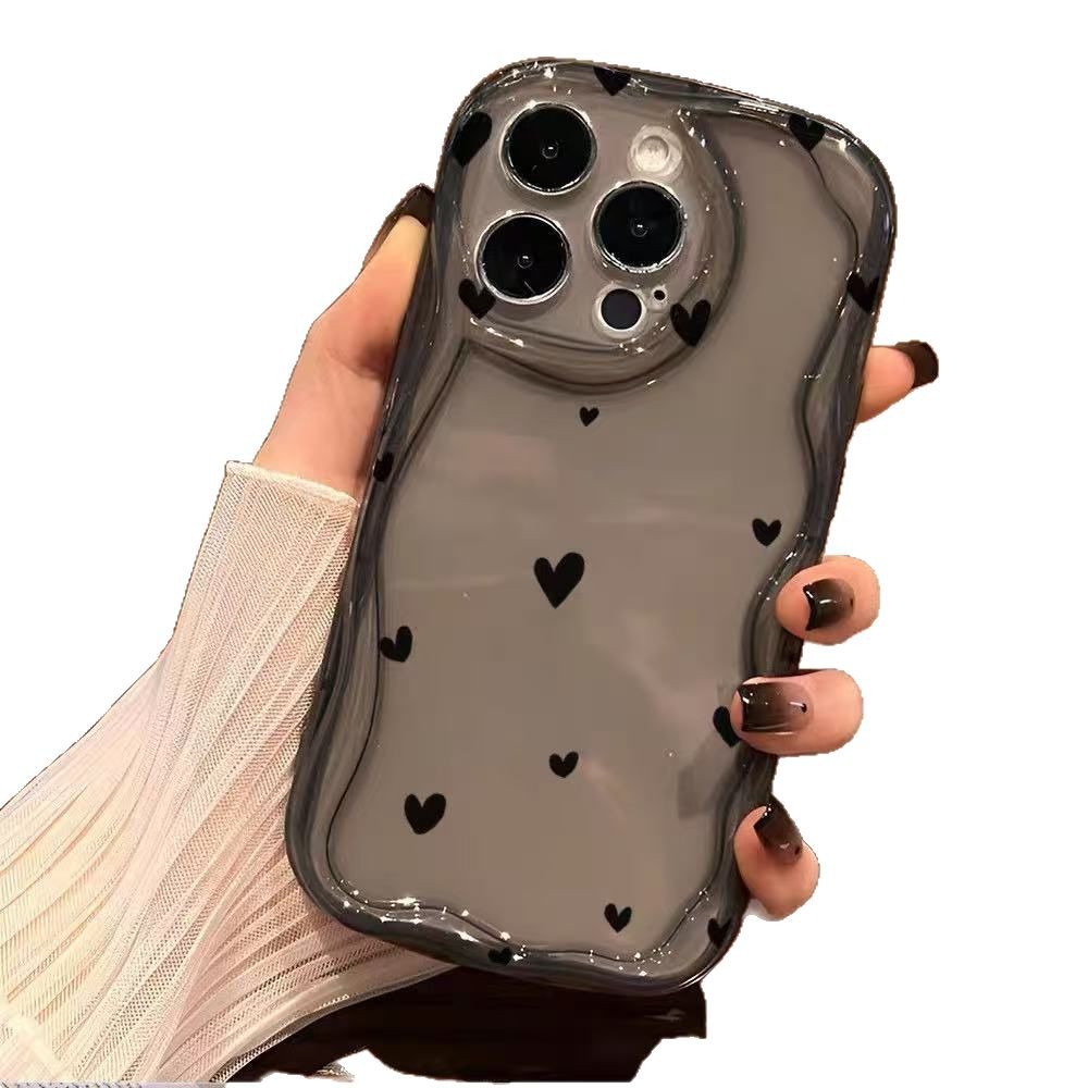 Amor simple para iphone15promax funda para teléfono móvil Apple 15 anti-caída 14pro Japón y Corea del Sur 13/12/11X