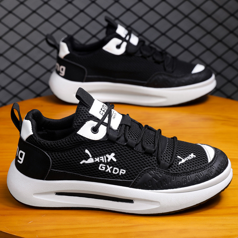 Herrenschuhe Frühjahr/Sommer 2026 – Neues Modell: Weiche Sohle aus Leder und Mesh, stylische, leichte, flache Sneaker für den Alltag._voghion.com