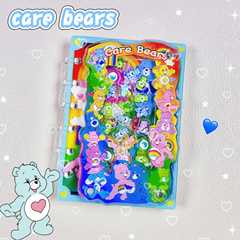 care bear跨境摇摇乐本亚克力活页本a7记事本手账卡通可爱diy创意