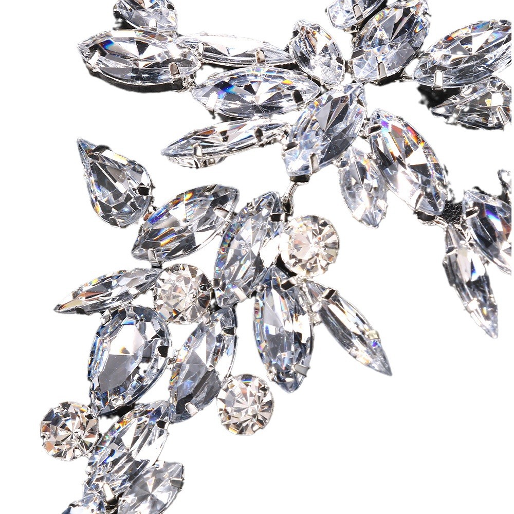 Ventas transfronterizas de tobillas en forma de hojas retro diamante tobillas de dedo de playa accesorios multifacéticos tobillo de mujer