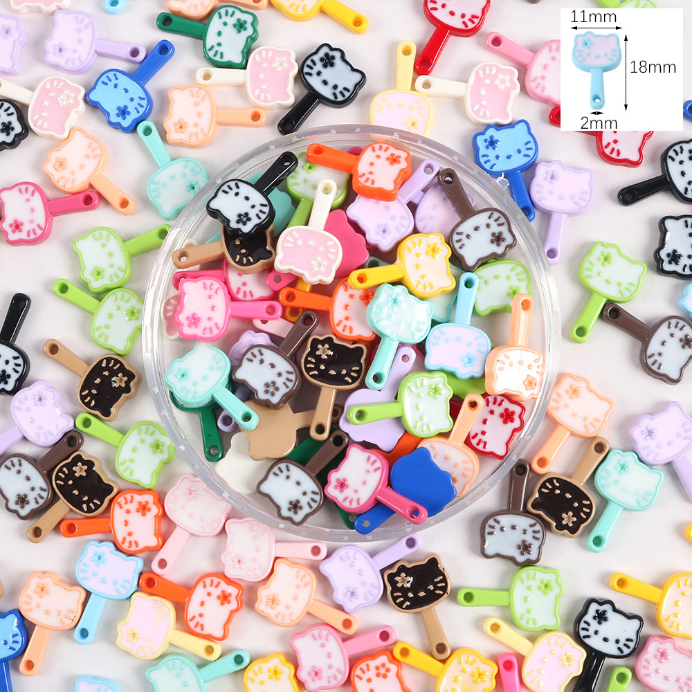 70#KT Cat Small Fan Beads