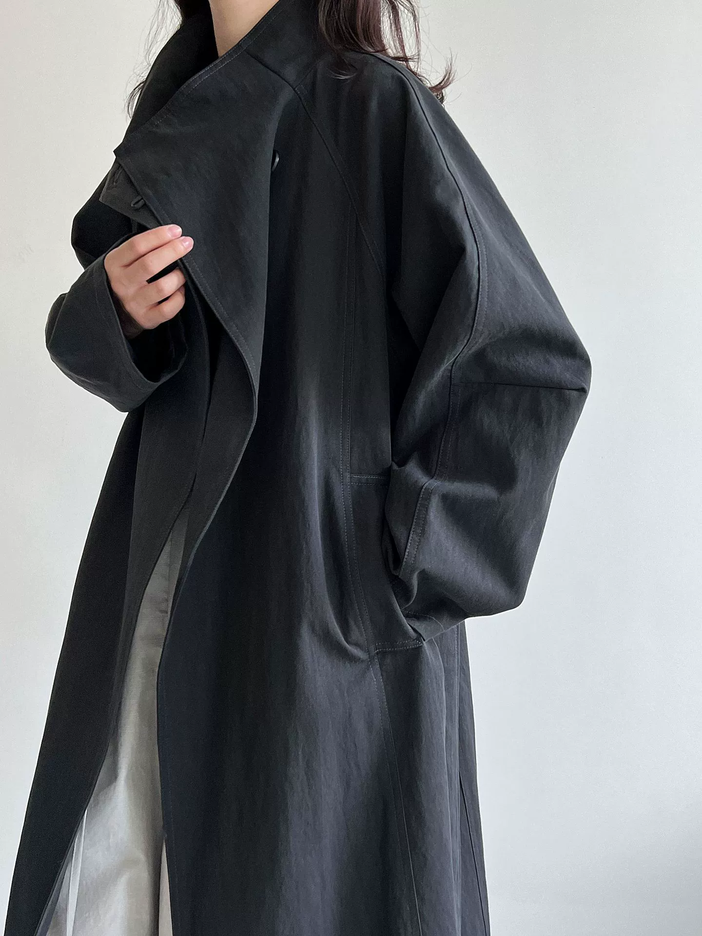 Autumn trench coat, high-quality style