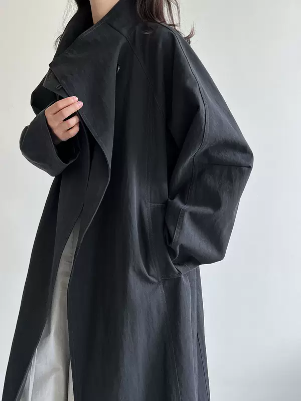 Autumn trench coat, high-quality style