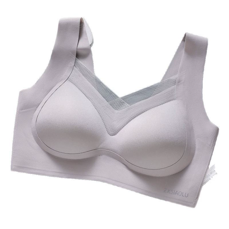 Underwear, supporting breathable bra top, wireless bra, beautiful back