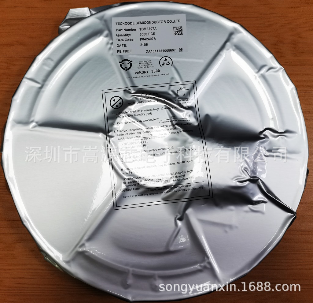 批量供应美国泰德TECHCODE原装正品 P-MOS管TDM3307A