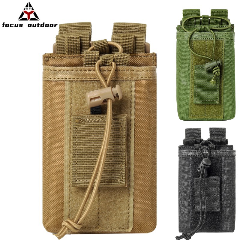 Deportes al aire libre táctico bolsa de la Cámara bolsa de accesorios de radio multi-función herramienta bolsa de colgar bolsa táctica MOLLE