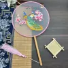 Double sided embroidery, peacock