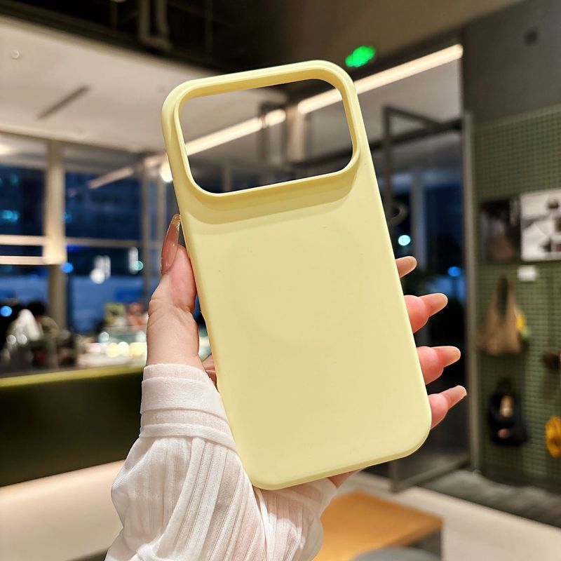 适用iPhone17Promax手机壳液态硅胶内置磁吸苹果17纯色防摔保护套|undefined