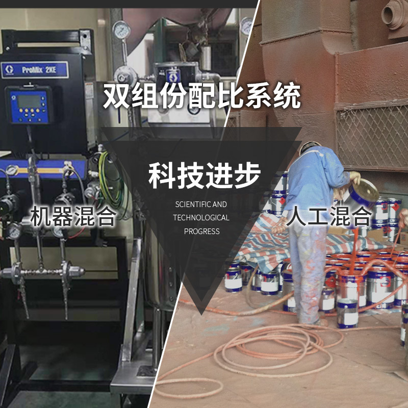自动流水线涂装线 双组份配比 配料换色混合输调漆供料集成系统|ms