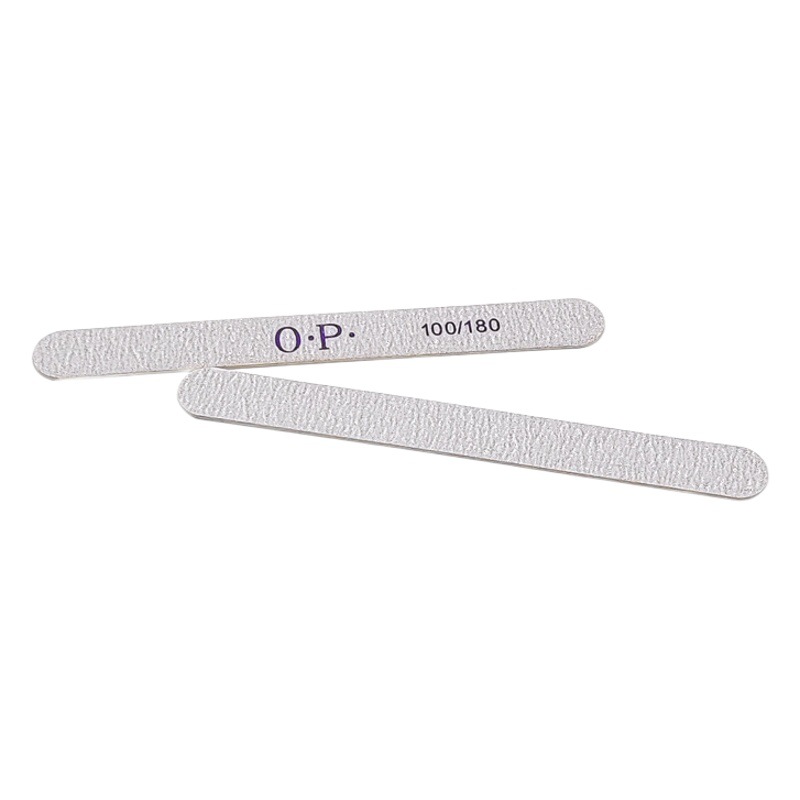 Suministro directo de fábrica herramientas de uñas frotar tira de doble cara herramientas de manicura recta lima de uñas lija tira de molienda al por mayor