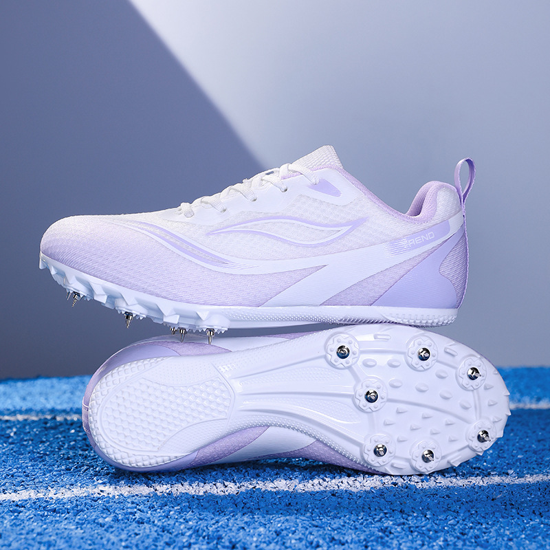 Zapatillas de Atletismo de 7 Clavos Superfibra y Caucho, Ligero, para Atletismo