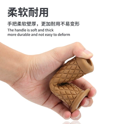 Motorcycle Safety Supplies: vehicle throttle rubber diamond handle