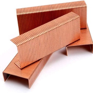 24/6 copper-plated staple durable exquisite copper wire staple gorgeous metal gloss unified nail