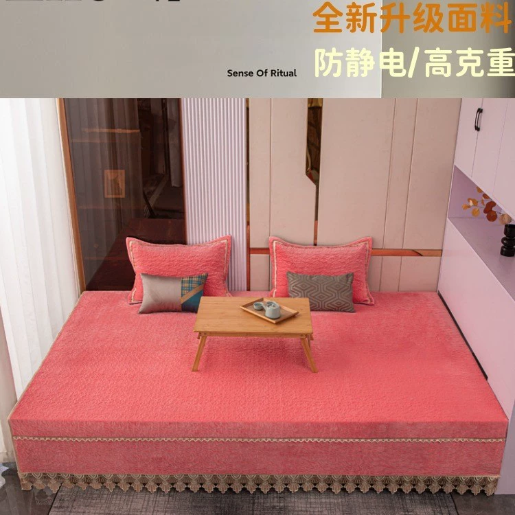 Молочный бархат большой Кан сельская почва Кан татами Кан крышка Кан коврик Завод Прямая Внешняя торговля поставка из трех частей набор настройки