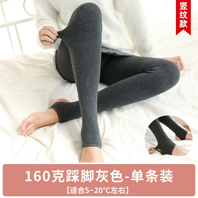 Тёплые термолеггинсы, для полных, варианты 160/360/500 g, с носком или step