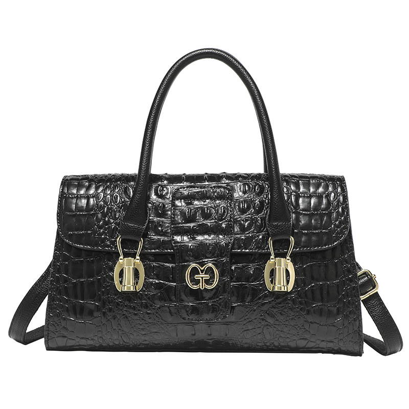 2024 Neue fortschrittliche Handtasche mit Krokodilmuster für Damenmode, vielseitige Umhängetasche für Mütter mit einer Schulter, Flut_voghion.com