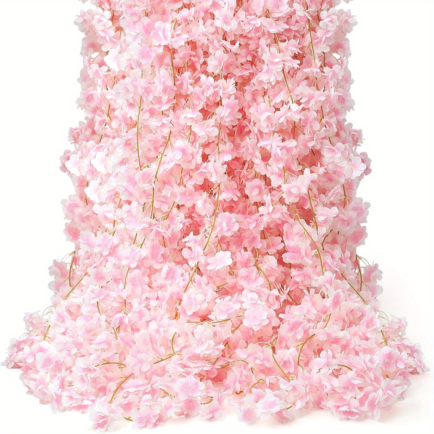Home Wedding Pipe Wall Hanging Cherry Blossom Vine