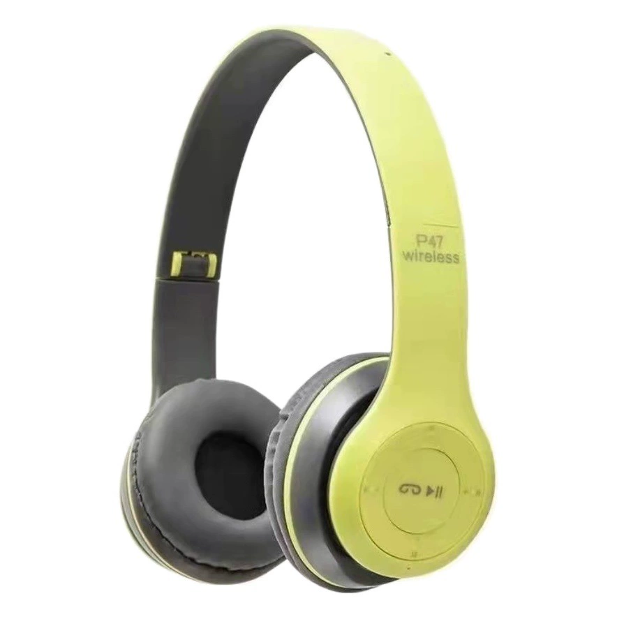 Беспроводные стереонаушники P47 с Bluetooth 5.0, складные, для спорта и игр, оптом