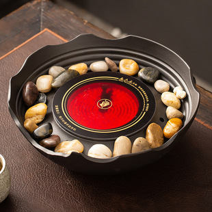 Tea Brewing Stove for Home Living Room, Health-Preserving Teapot, Tea Set, Electric Ceramic Stove, Tea Brewing Device