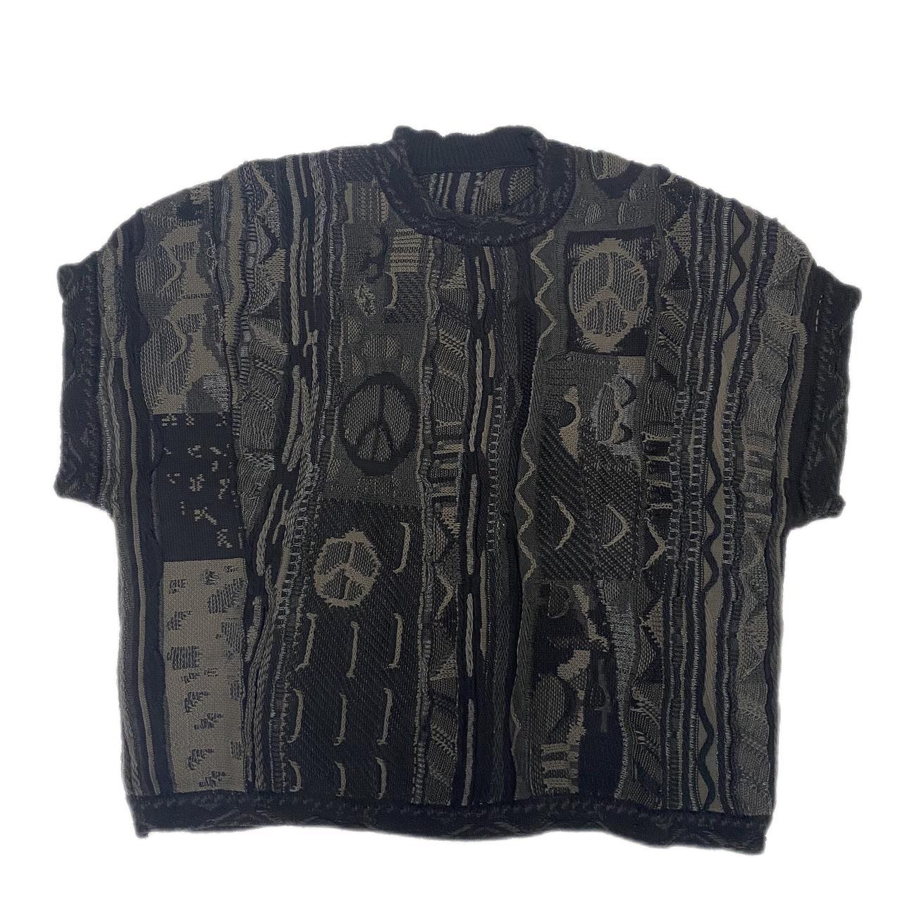 Men's Knitted Sweater Vintage Ethnic Sleeveless Pullover Vest_voghion.com