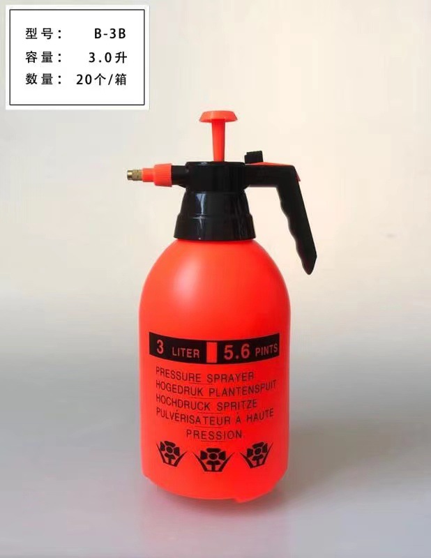 Aprun Luxury 3.0 Spray Bottle B-3B Copper Head Stainless Steel Rod Garden Sprinkler Sterilizing High Pressure spray