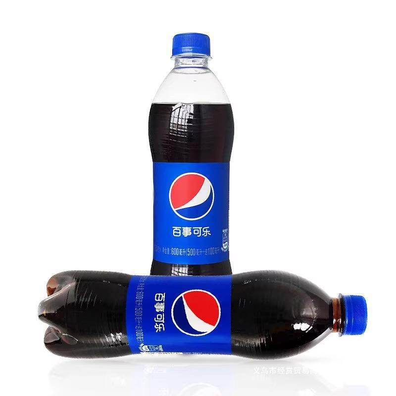 百事可乐经典碳酸口味600ml*12瓶碳酸饮料汽水可乐瓶整箱大瓶|undefined