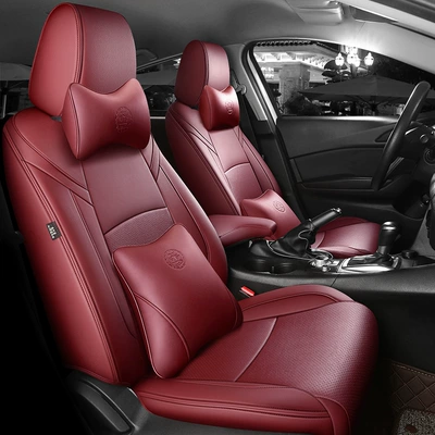 Mazda 3 14-24 Special | Modelə uyğun (Original) oturacaq örtükləri - lafite-red-deluxe-edition-2019-2024