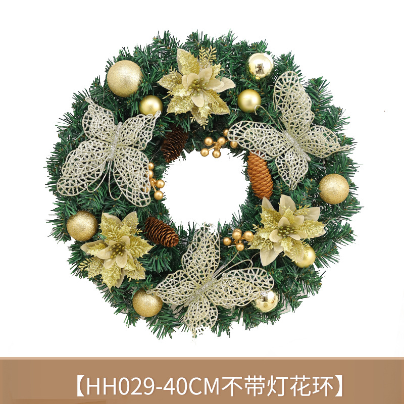 Amazon para Navidad guirnalda decoraciones hogar estilo europeo y americano decoraciones de Navidad guirnalda