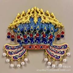 博物馆明代皇后凤冠冰箱贴金属旅游文创纪念品中国风磁吸伴手礼