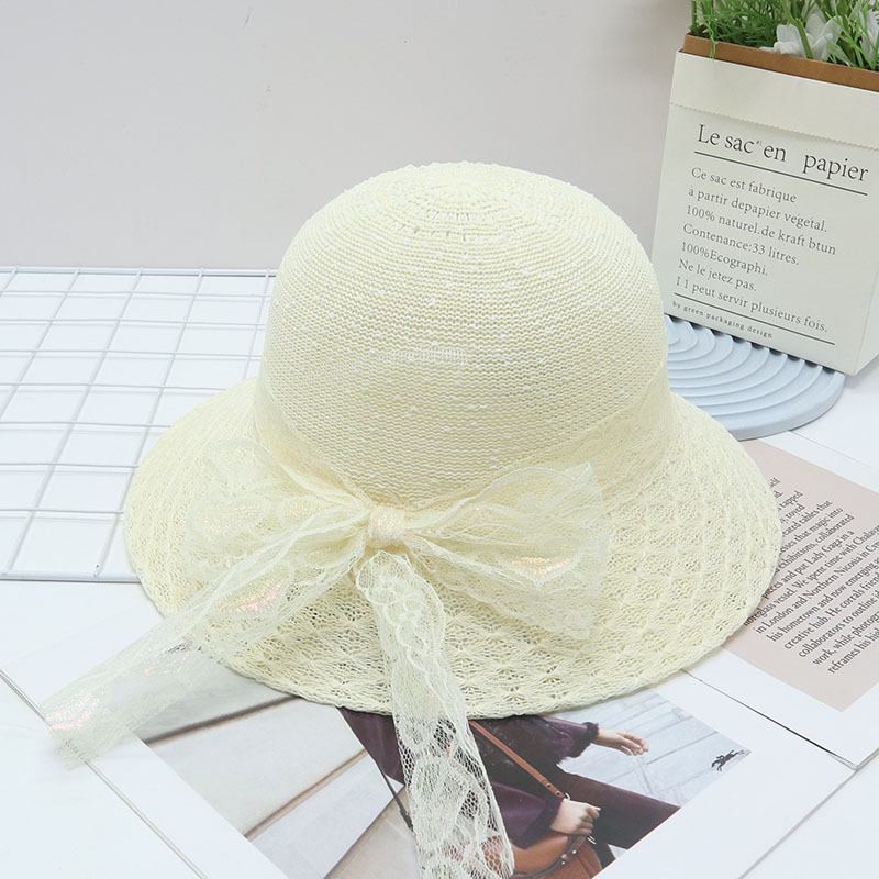 Nuevo sombrero de paja para mujer, sombrero de playa junto al mar, sombrero para el sol de verano de moda salvaje, protector solar, sombrero para el sol de protección UV