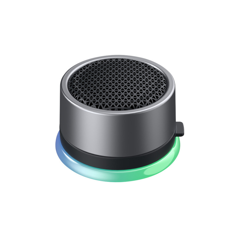 国境を越えた 2025 新しい磁気 Bluetooth スピーカーポータブル屋外サイクリングキャンプ Bluetooth オーディオ RGB 雰囲気ライト|undefined