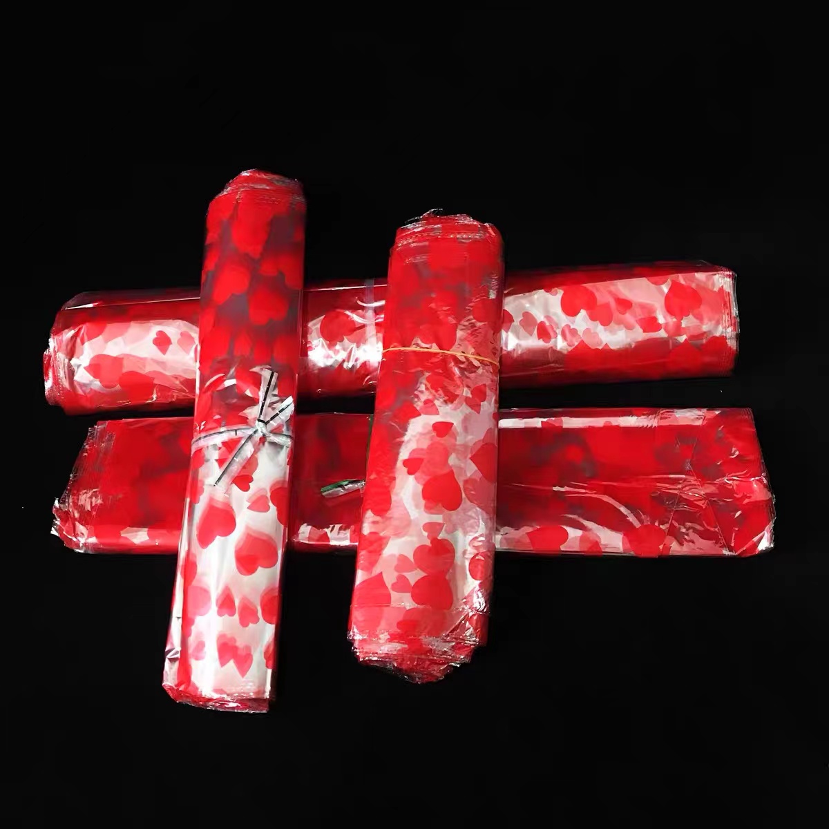 Bolsa de corazón rojo Bao