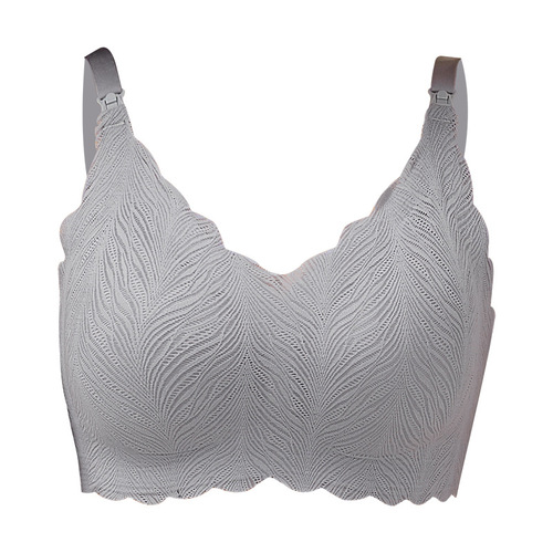 New Style Small Shell Breastfeeding Bra Maternity Gather Anti-Droop Postpartum Pregnant Women's Bra Nursing Summer Thin Model 2216