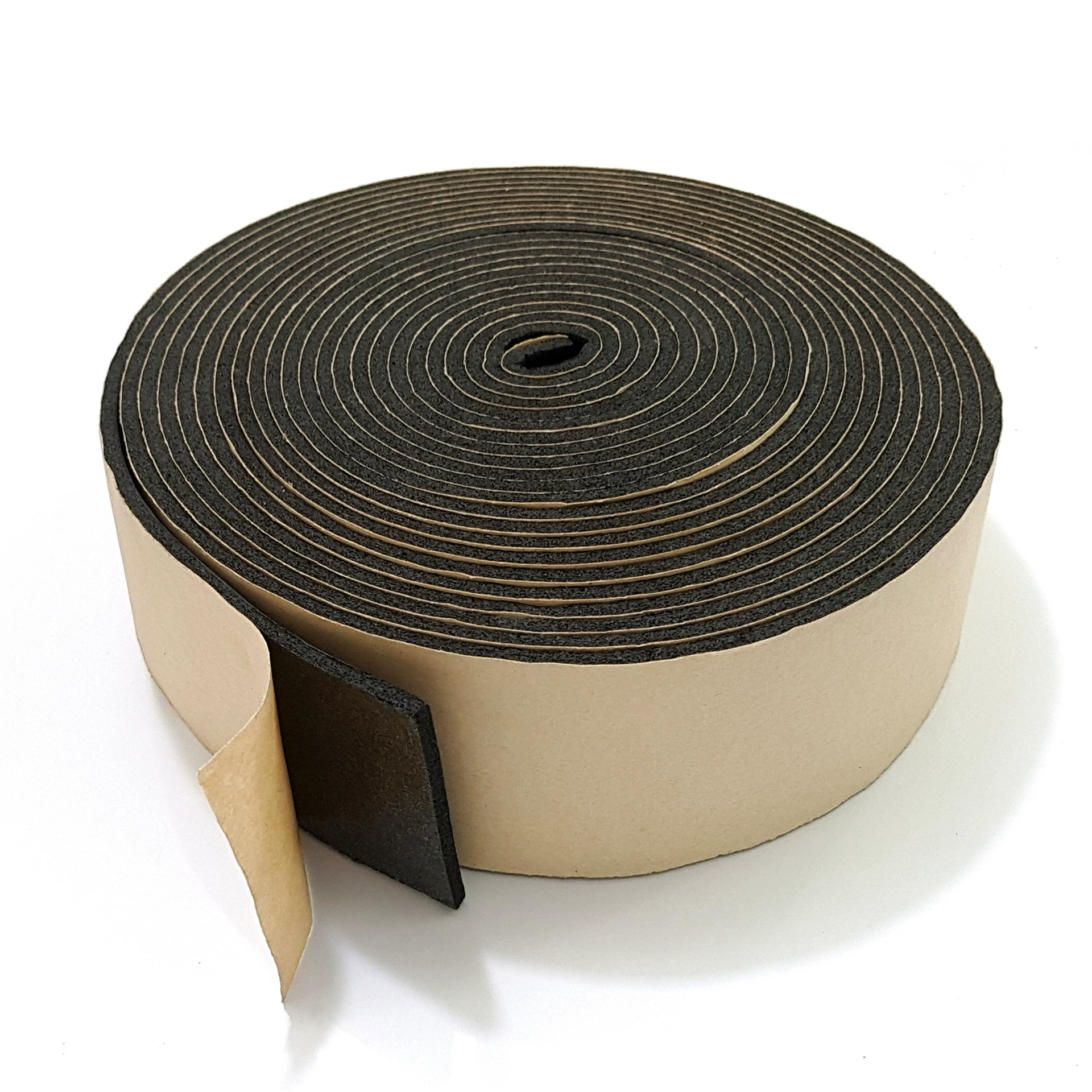 Plastic hair band, self-adhesive thermos sealed
