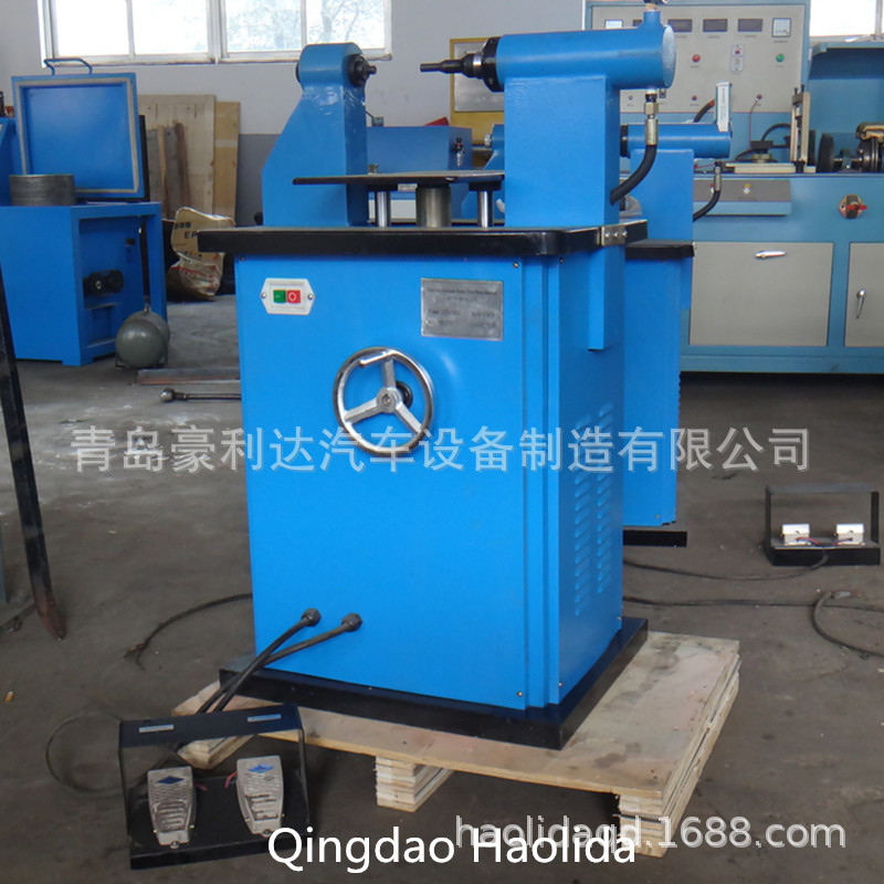 供应WTM-80型电动液压汽车制动蹄片铆接机