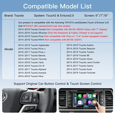 Simsiz CarPlay və Android Auto wireless carplay interconnection Android