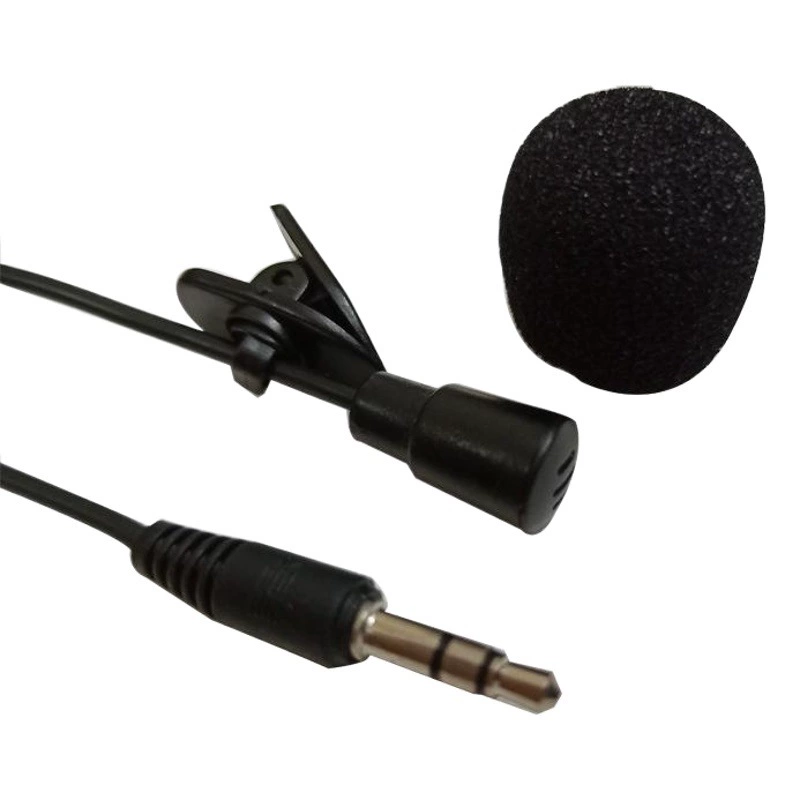 Зажим для ошейника микрофон Микрофон обучение речи Руководство Интервью гарнитура микрофон
