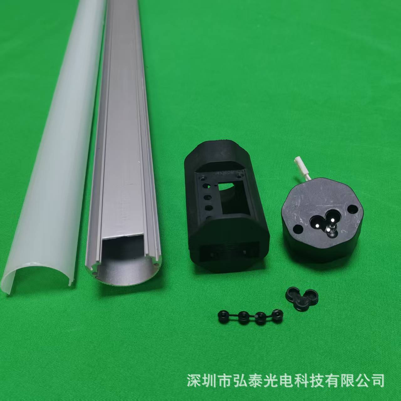 定制RGB影视灯电影补光灯外壳室内外打光灯套件可按要求切割长度