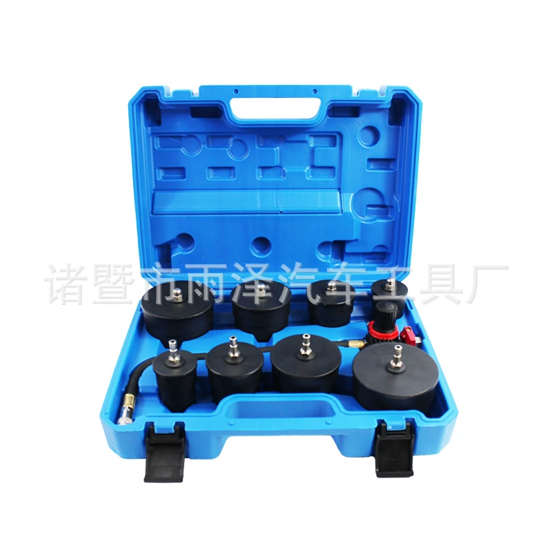 9 частей комплекта турбонагнетателя Тестер утечки листового металла ремонт шкива детектор системы автозащиты инструмент