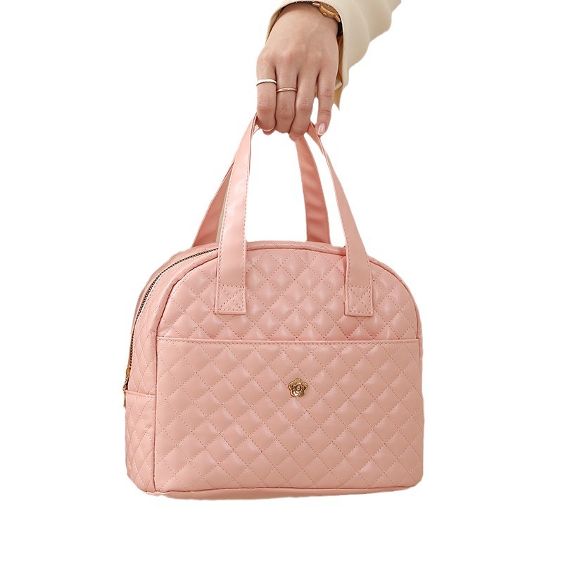 Nueva bolsa de almuerzo portátil de alta apariencia bolsa de aislamiento térmico bolsa de almuerzo de papel de aluminio para estudiantes bolsa de almuerzo al por mayor