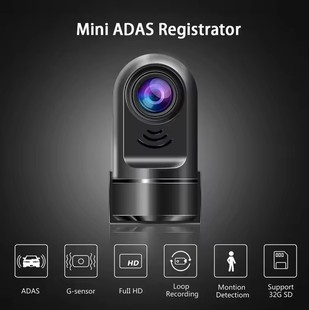 Cross-Border Adas Electronic Dog Android Large-Screen Navigation Camera Night Vision USB Dashcam Adas Warning System