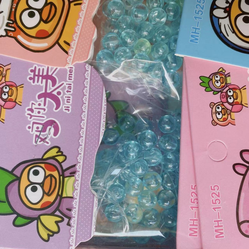 Niños de dibujos animados DIY material moldeado mano desgaste pulsera chica cadena mano joyería supermercado tienda 2 yuanes tienda por departamento
