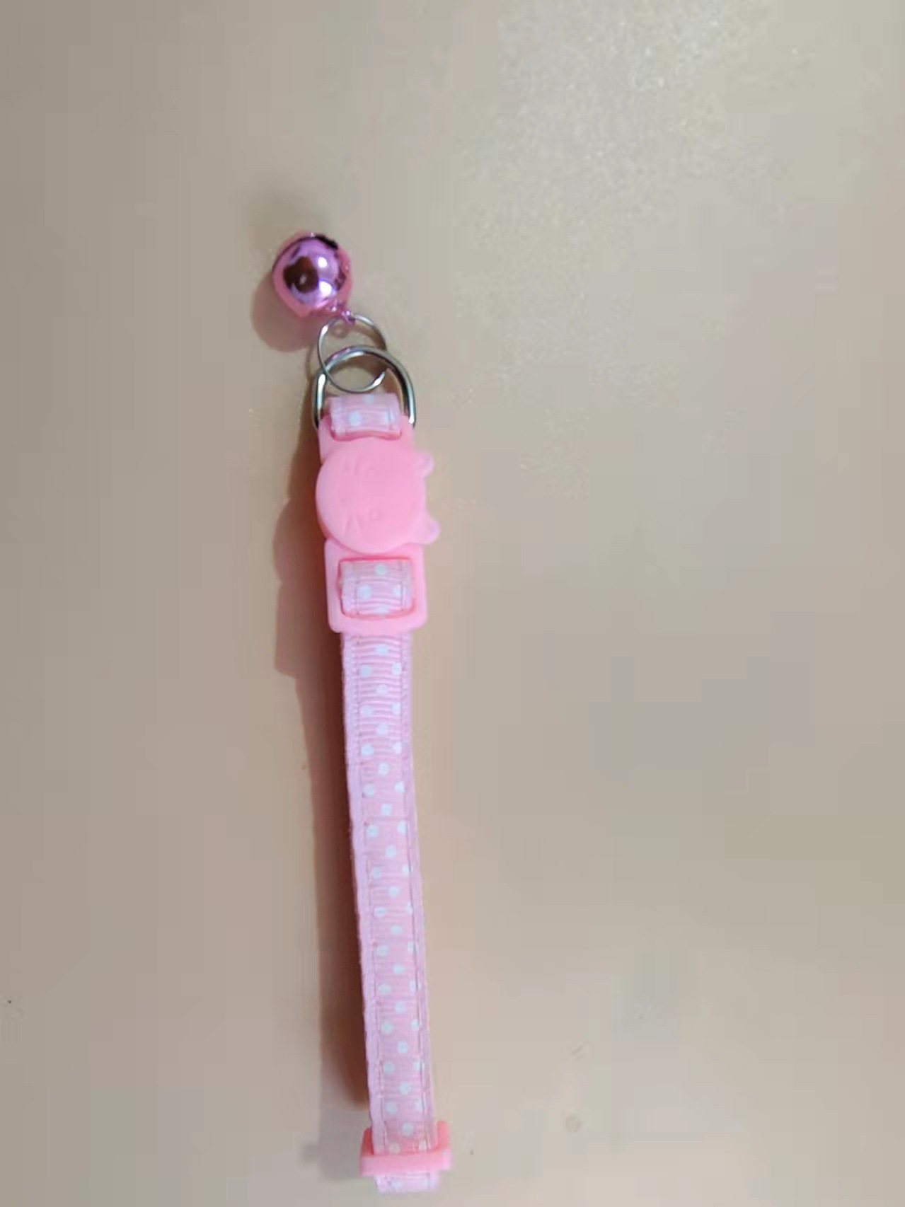 Pei Pei 1.0 collar de botón de seguridad de color para gatos impresión de puntos collar de cuello para gatos collar para mascotas collar de collar