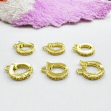 ��ɫ18K�������朵�����΢��f�ܿ۴�ۿ������diy�ֹ���β�۱�