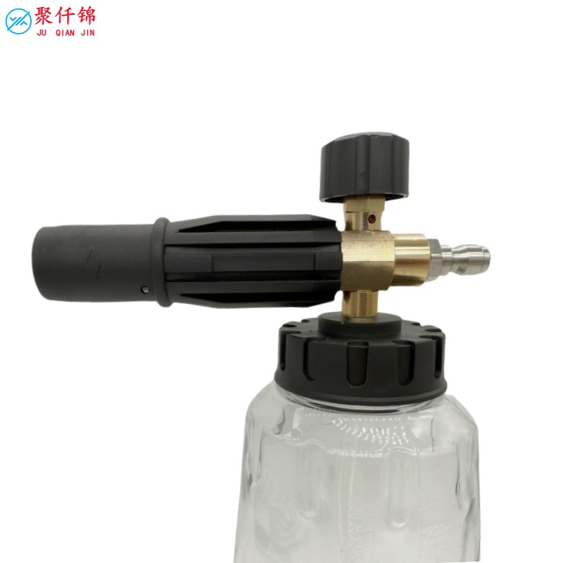 High-Pressure Car Washing Machine, Cleaning Machine, Large-Caliber Spray Bottle, Pa Foam Gun Head, Pa Snowflake Fan-Shaped Foam Pot