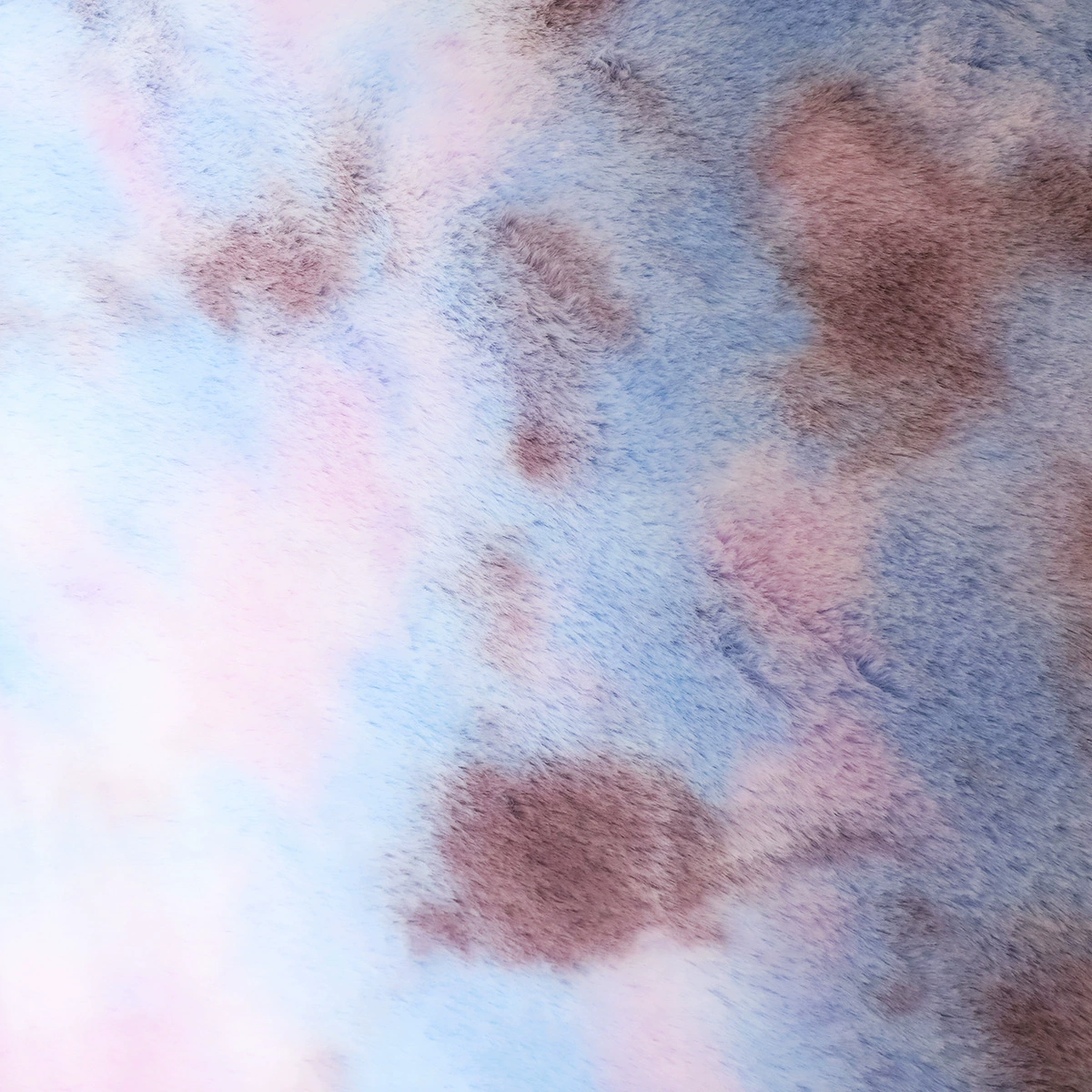 Большой принт мех кролика Tie-dye, имитационная меховая ткань кролика, подкладка для обуви и шляп, шарф, одежда, подкладка для автомобильных ковриков, плюшевые ткани